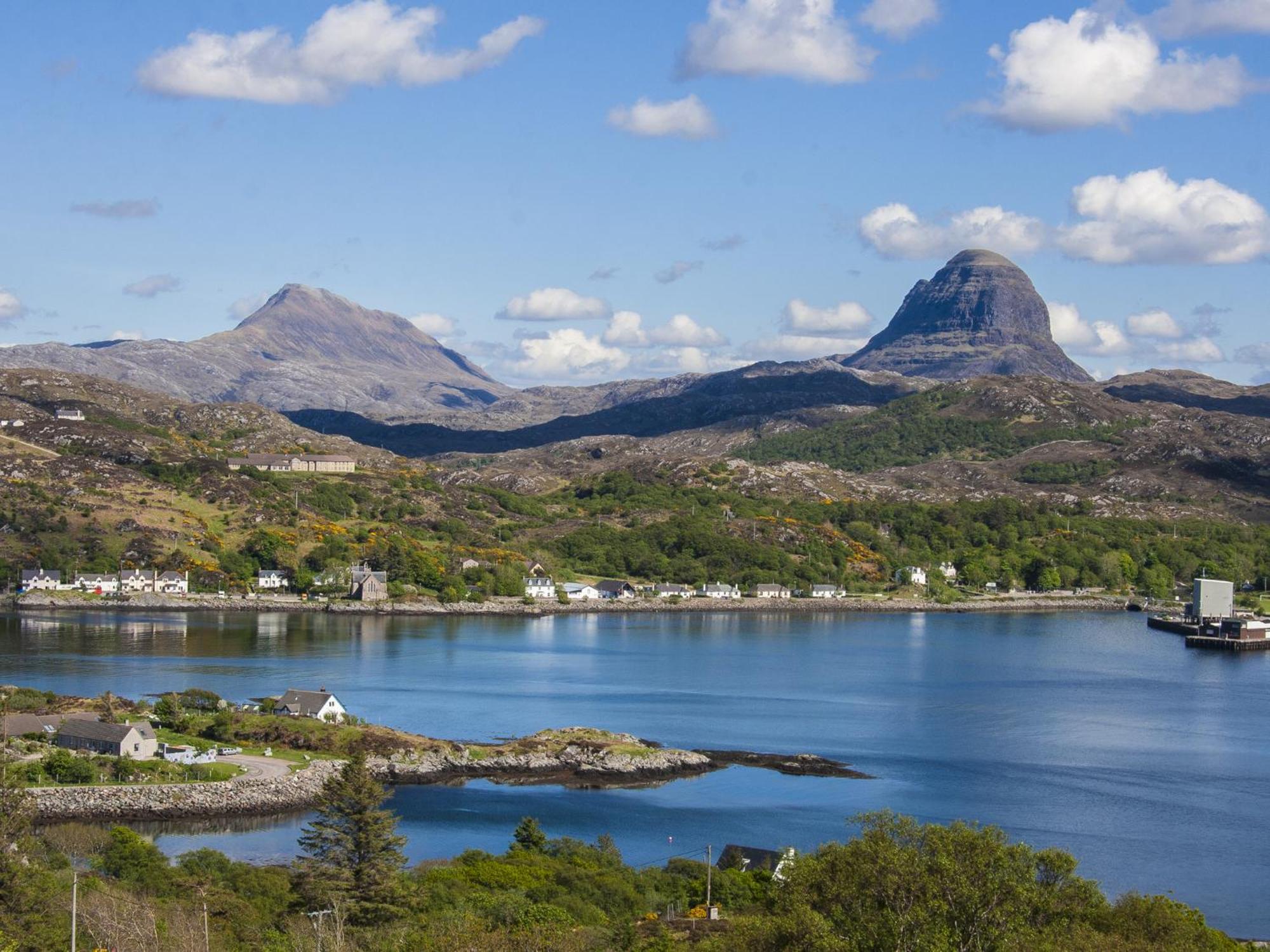 Hotel Mountview Pod Lochinver Esterno foto